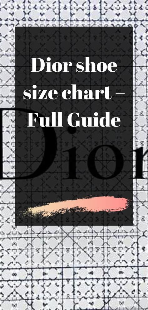 dior size